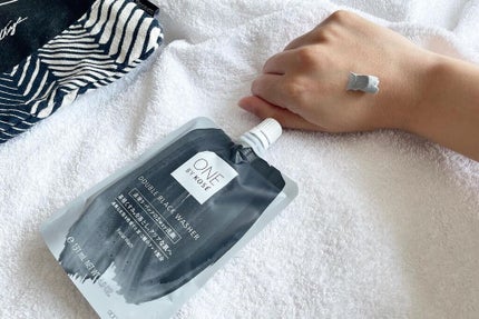 ダブル ブラック ウォッシャー/ONE BY KOSE/その他洗顔料を使ったクチコミ(3枚目)