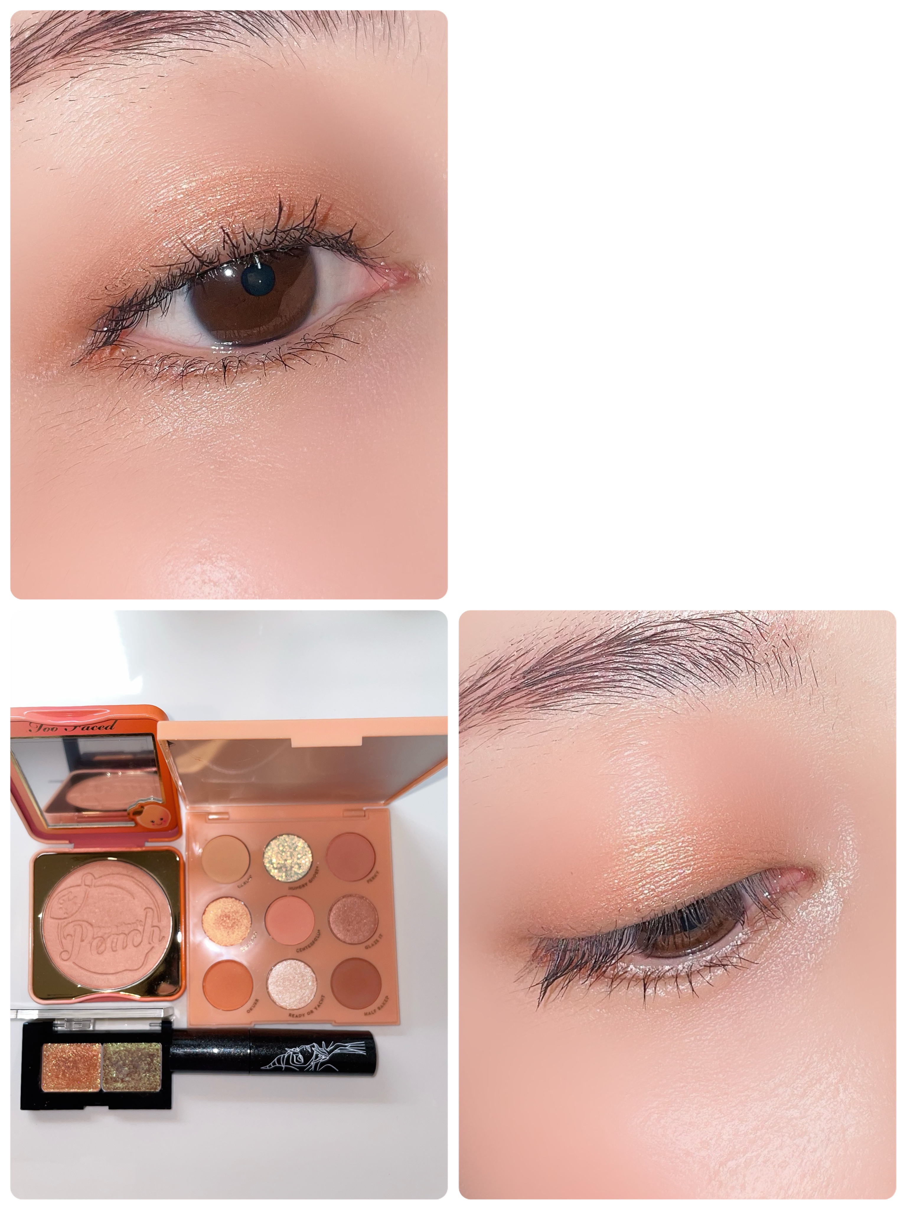 Eye Palette-Baby Got Peach /ColourPop/アイシャドウパレットを使ったクチコミ（1枚目）