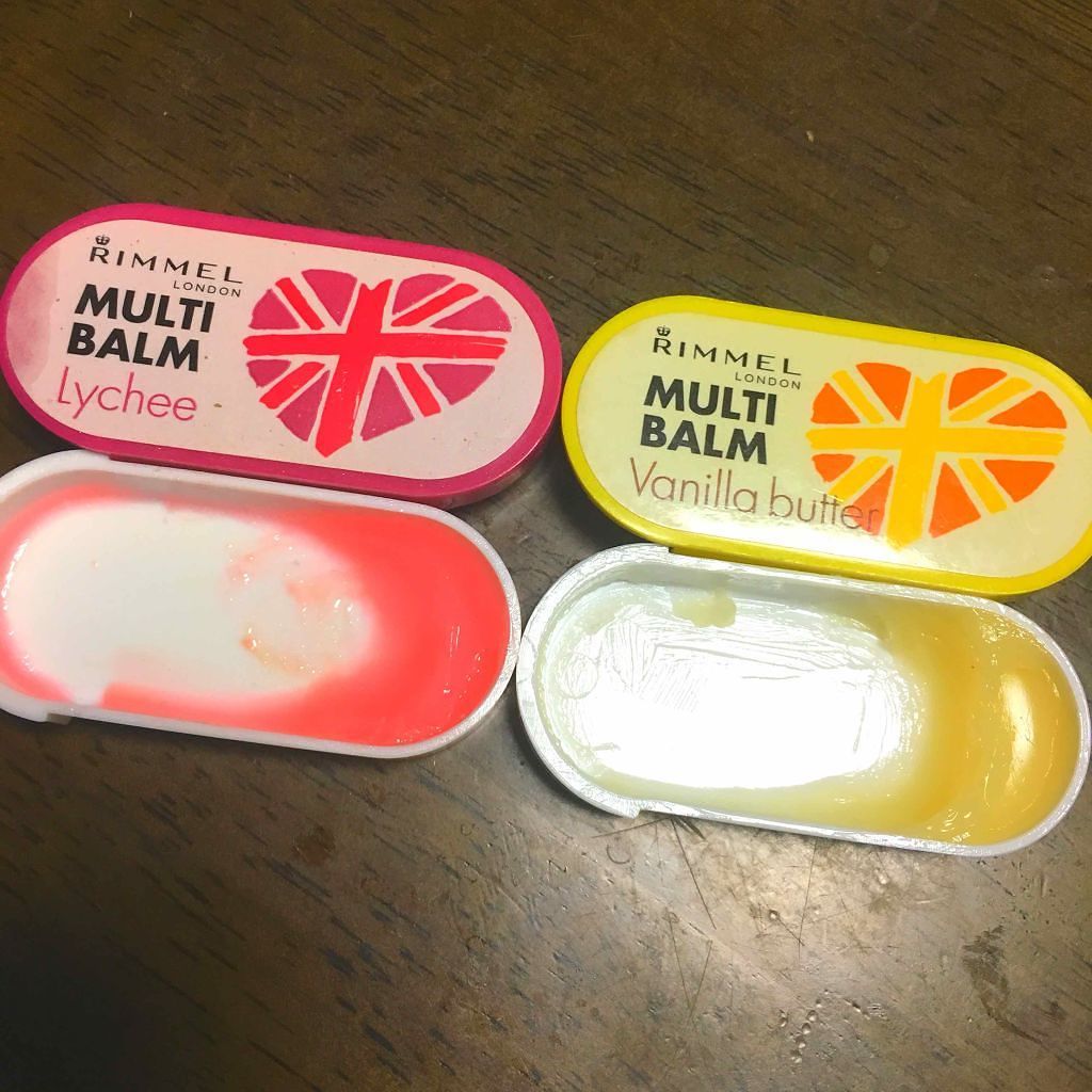 マルチバーム(リップ＆フィンガー)001/リンメル ロンドン/リップケアを使ったクチコミ（2枚目）