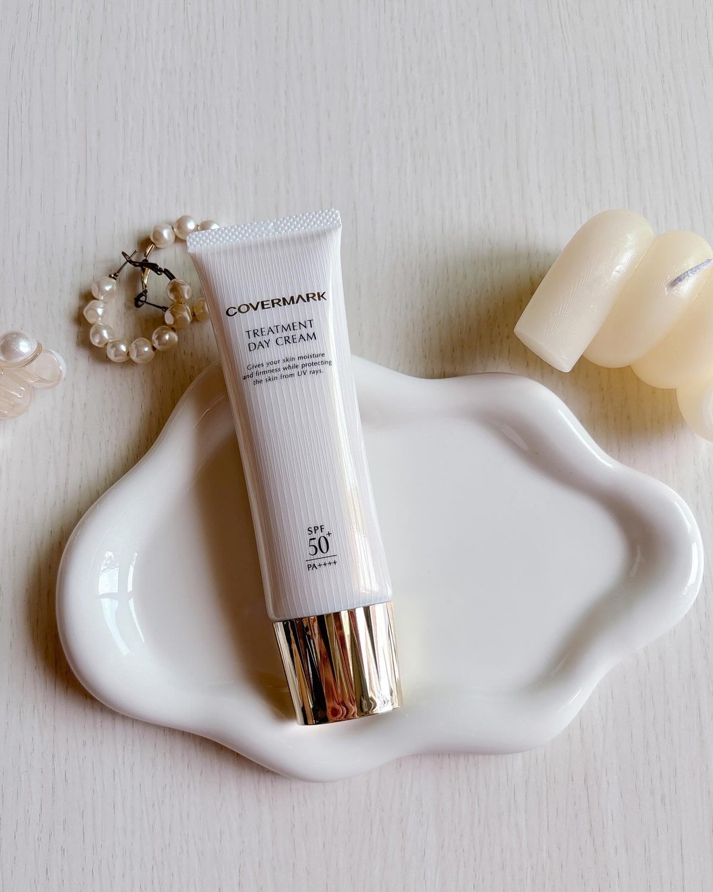 トリートメント デイ クリーム/COVERMARK/日焼け止めクリームを使ったクチコミ(5枚目)
