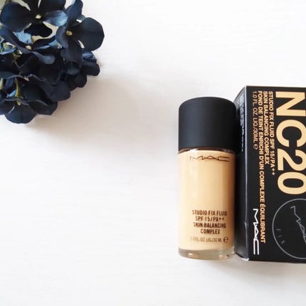 スタジオフィックス フルイッド SPF 15/M・A・C/リキッドファンデーションを使ったクチコミ(1枚目)