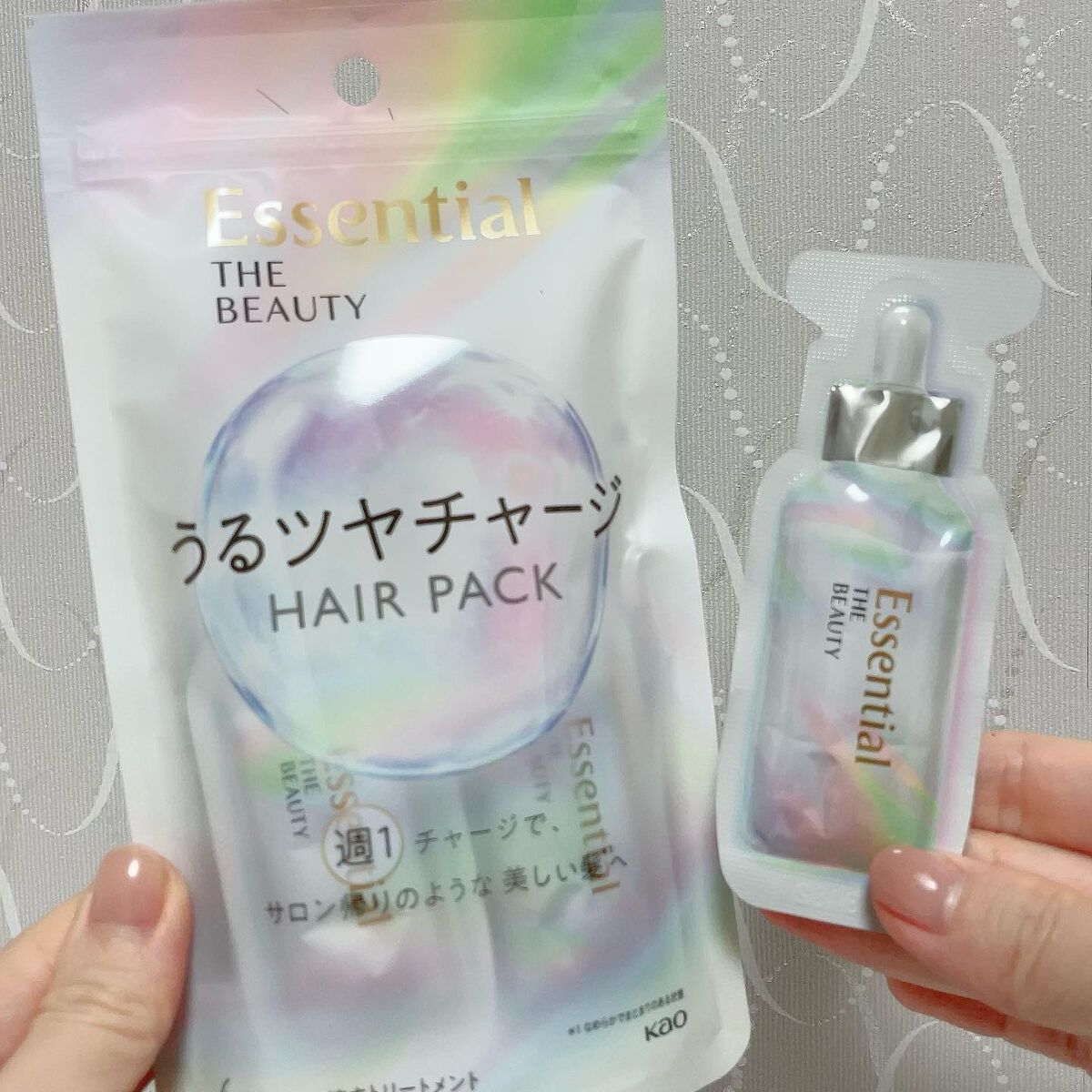 ザビューティ うるツヤチャージヘアパック/エッセンシャル/ヘアマスク・ヘアパックを使ったクチコミ（1枚目）