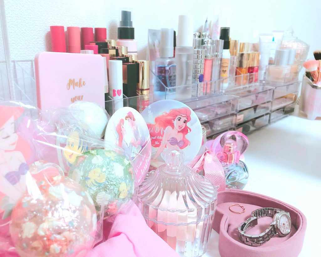 3段式クリアーケース/DAISO/その他化粧小物を使ったクチコミ（1枚目）