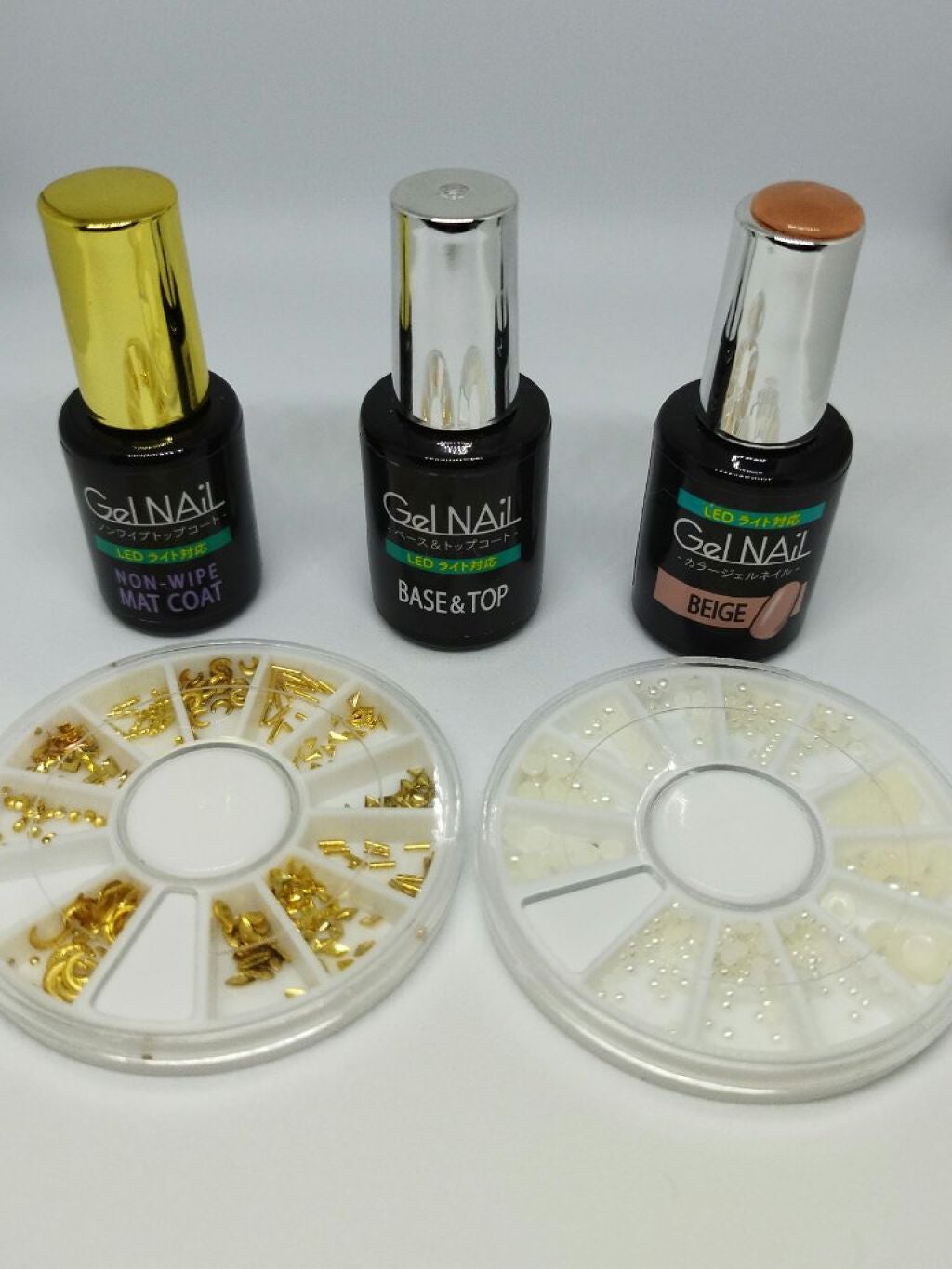 ジェルネイル(ライト対応)/セリア/ジェルネイルを使ったクチコミ(2枚目)