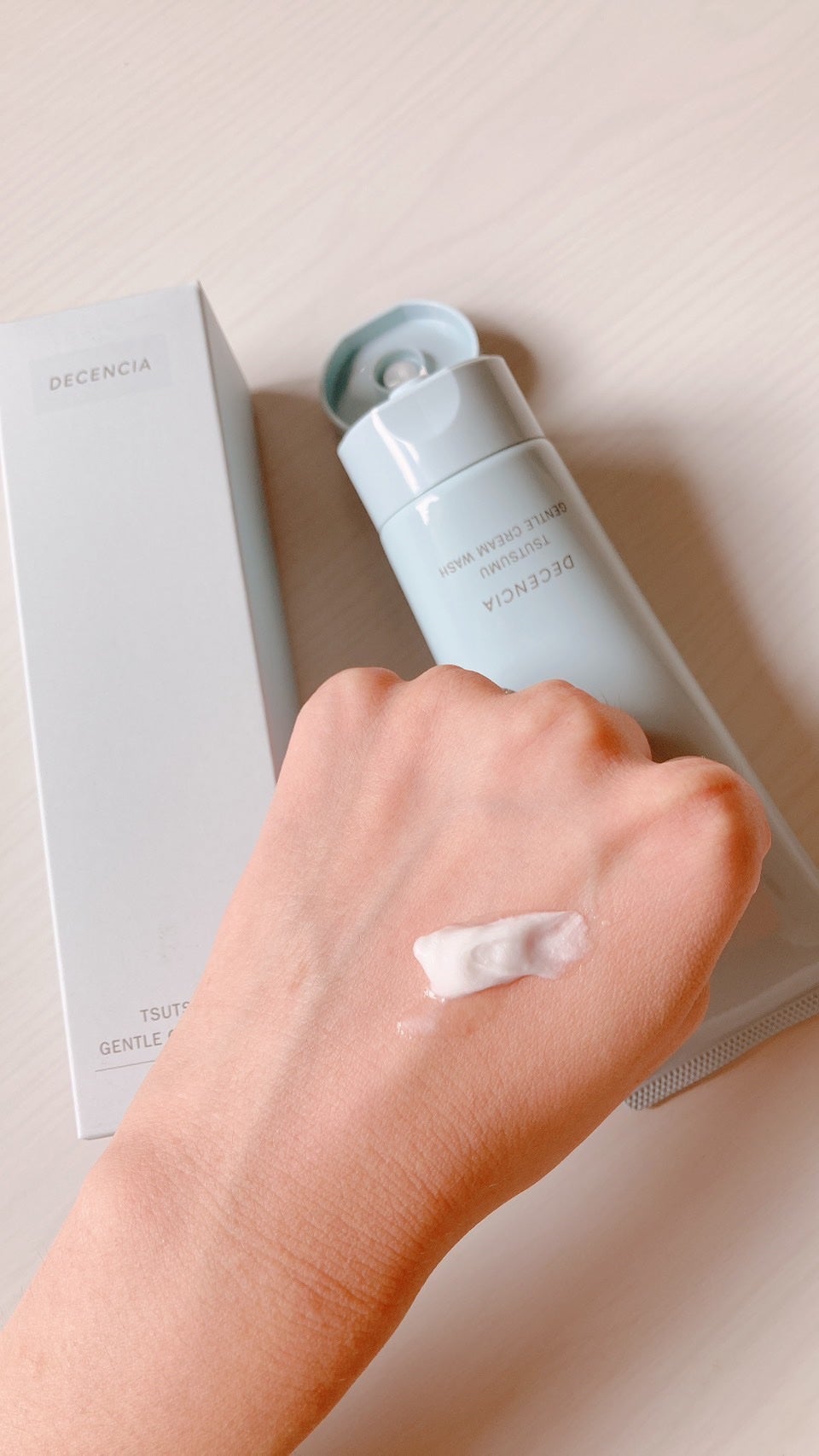 ディセンシア つつむ ジェントル クリームウォッシュ/DECENCIA/洗顔フォームを使ったクチコミ(2枚目)