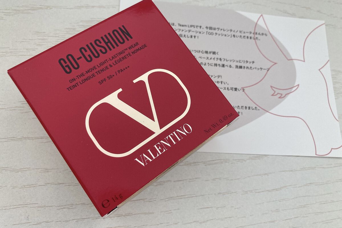 GO クッション/ヴァレンティノ ビューティ/クッションファンデーションを使ったクチコミ（1枚目）