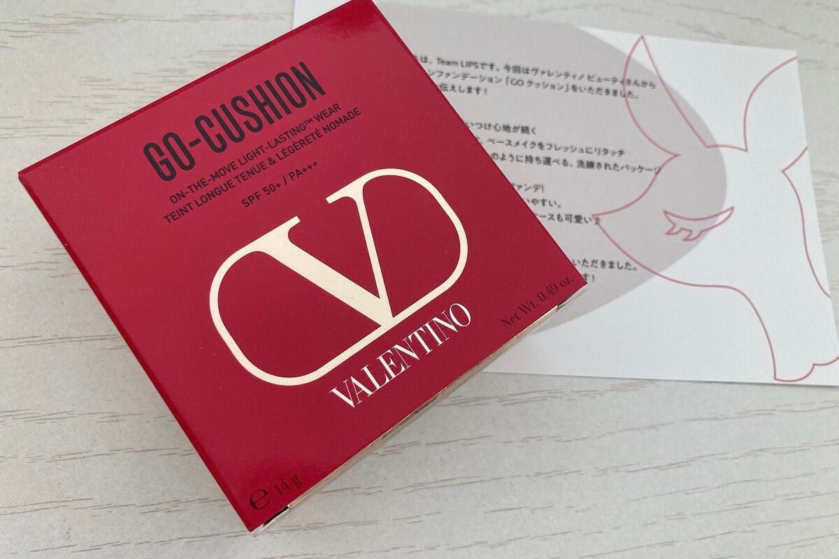 GO クッション/ヴァレンティノ ビューティ/クッションファンデーションを使ったクチコミ(1枚目)