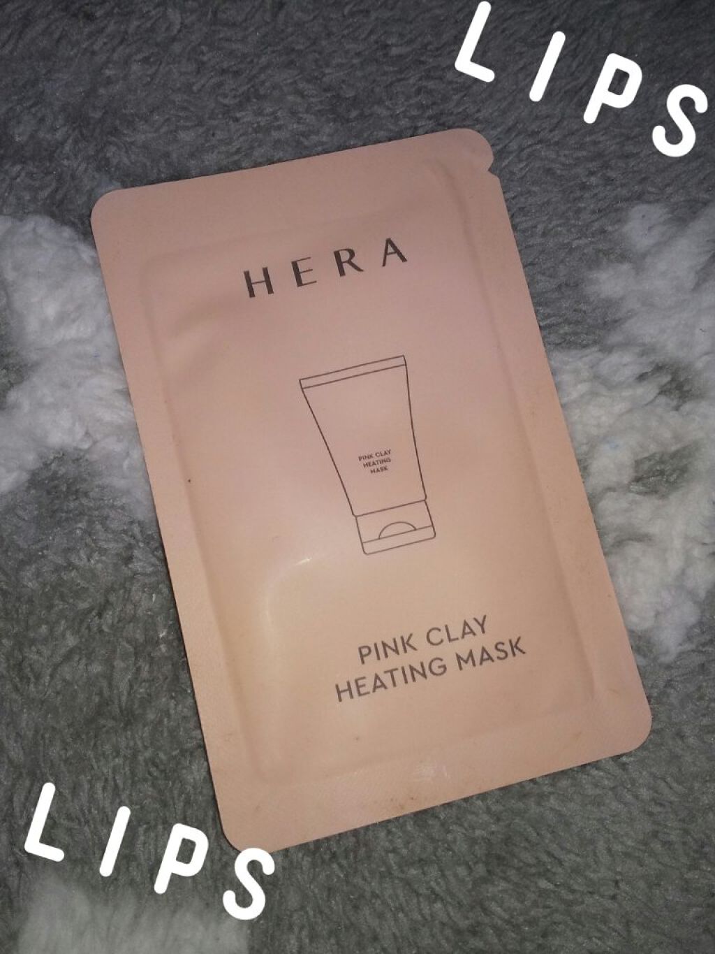 HERA ピンククレイヒーティングマスクのクチコミ「❤️韓国コスメ❤️

⭐サンプル⭐


#HERA



『ピンククレイヒーティングマスク』
.....」（1枚目）