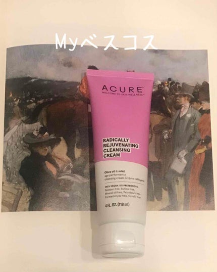 radically rejuvenating cleansing cream/Acure Organics/クレンジングクリームを使ったクチコミ(1枚目)