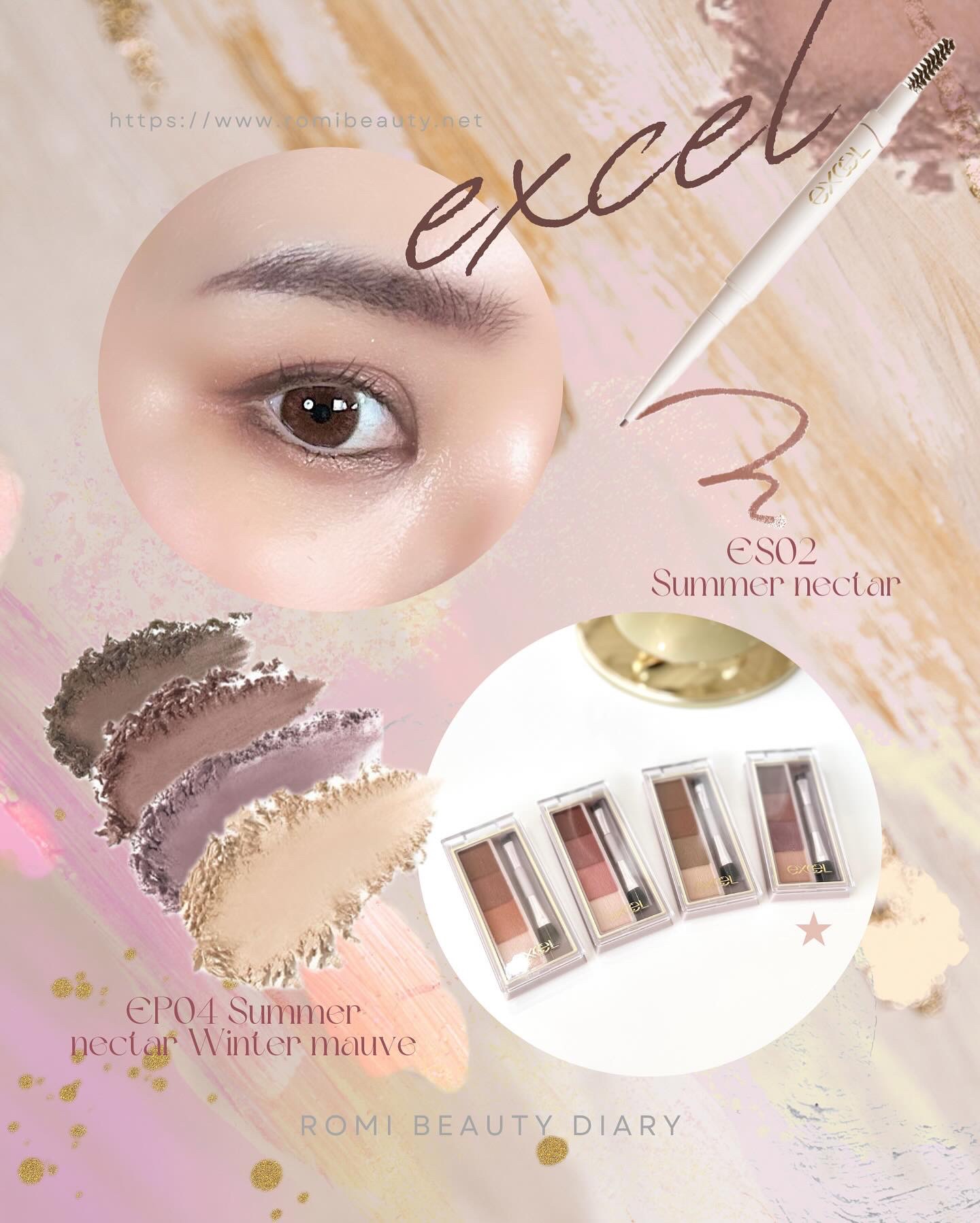 カラーエディットパウダーブロウ/excel/パウダーアイブロウを使ったクチコミ（3枚目）