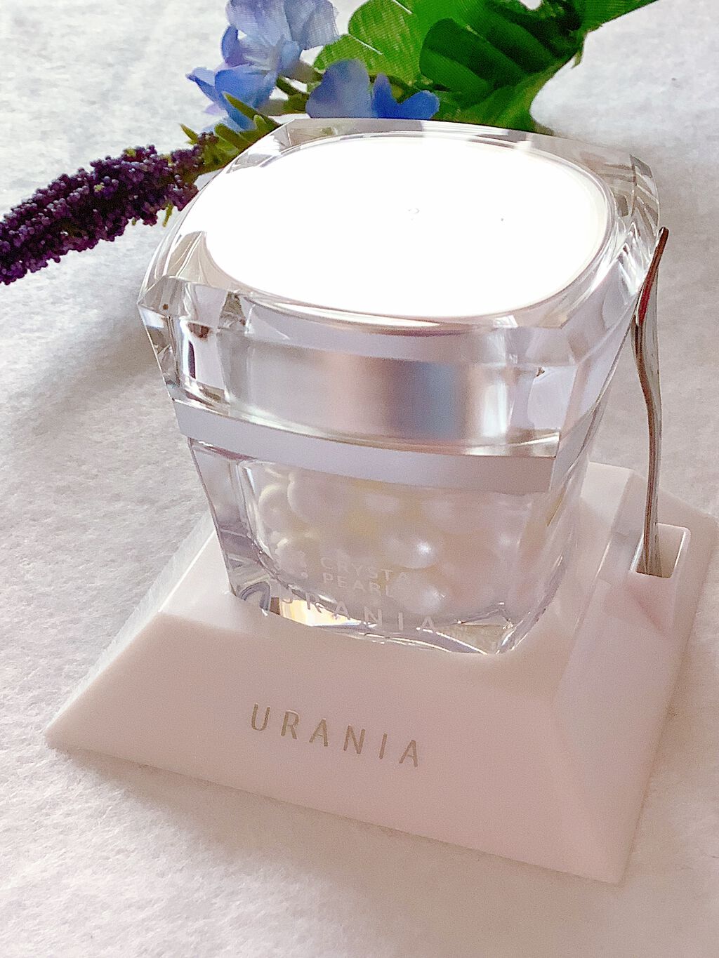 クリスタルパール/URANIA/フェイスクリームを使ったクチコミ（2枚目）