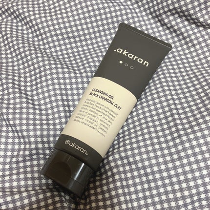 ブラックジェルクレンジング/.akaran/クレンジングジェルを使ったクチコミ(1枚目)