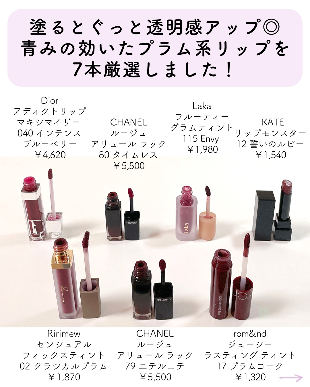 ジューシーラスティングティント/rom&nd/リップティントを使ったクチコミ（2枚目）