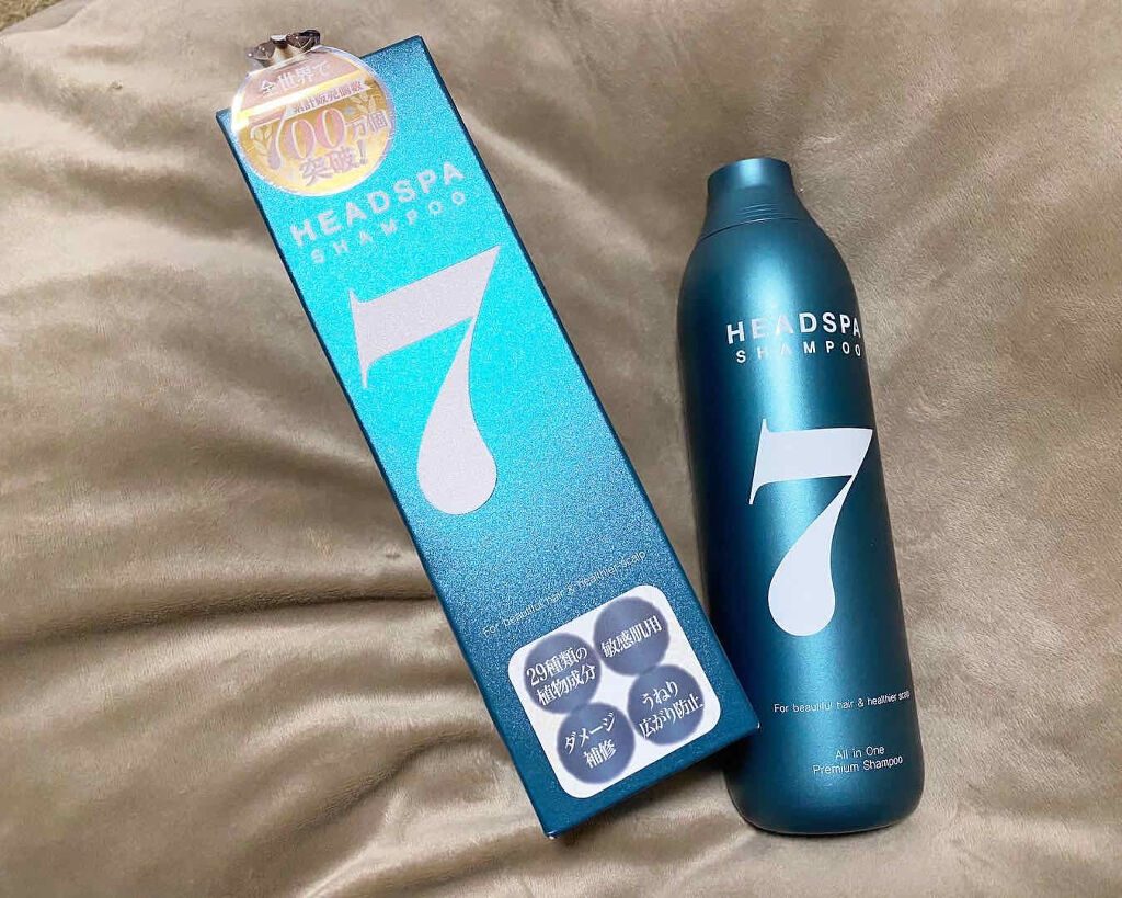ヘッドスパセブン　シャンプー/ヘッドスパセブン/市販シャンプーを使ったクチコミ（1枚目）