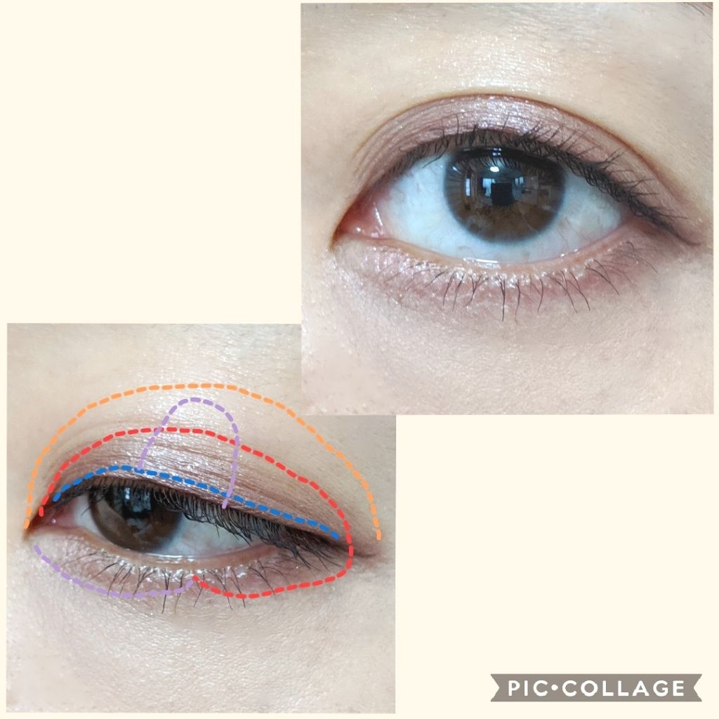 【旧品】パーフェクトスタイリストアイズ/キャンメイク/アイシャドウパレットを使ったクチコミ(4枚目)