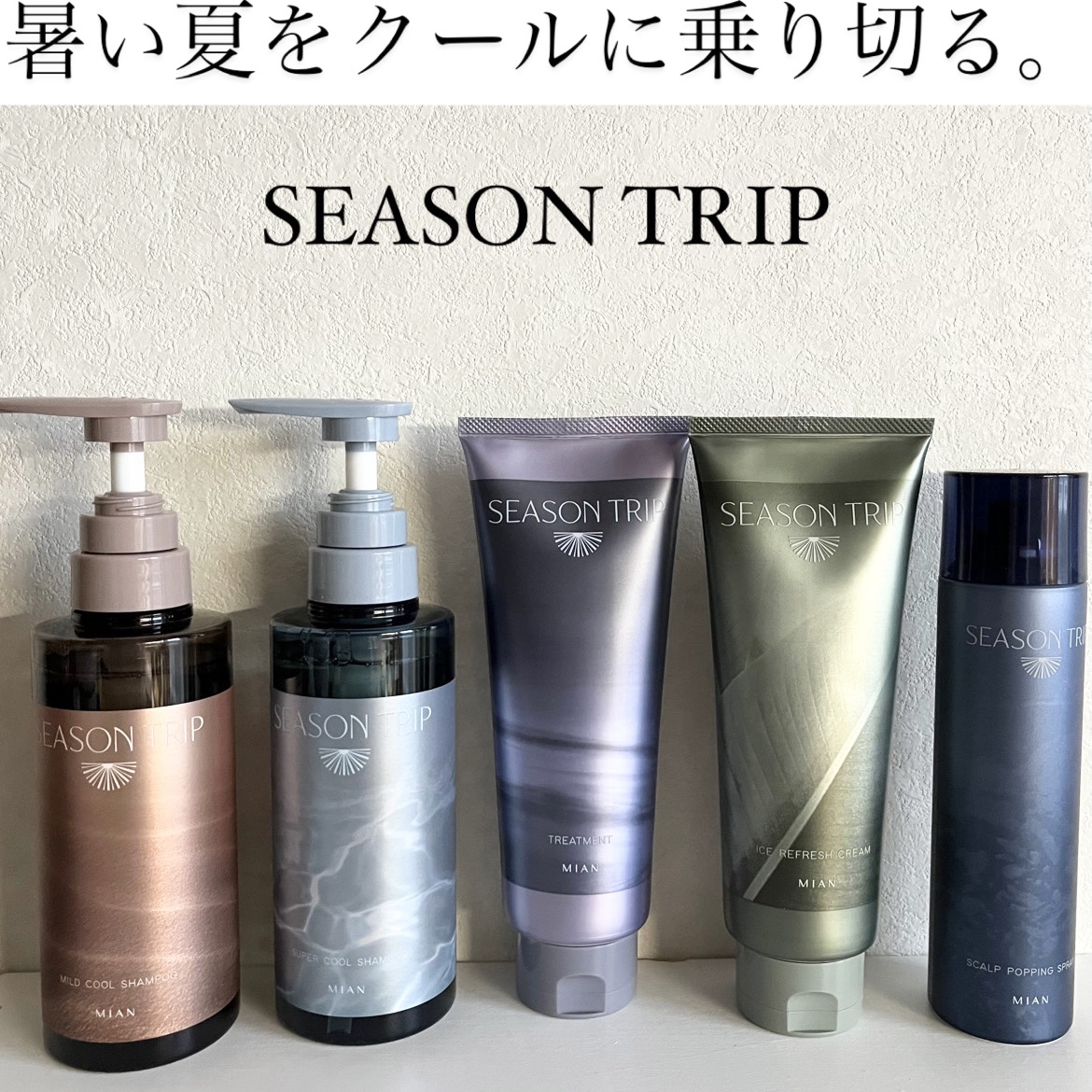 シーズントリップ アイスリフレッシュクリーム/ミアンビューティー/頭皮クレンジングを使ったクチコミ（1枚目）