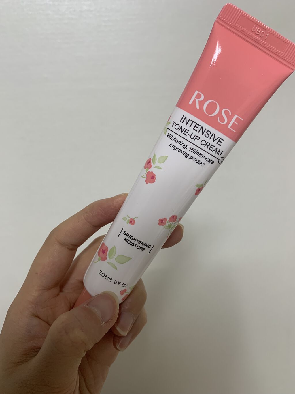 ローズインテンシブトーンアップクリーム/SOME BY MI/化粧下地を使ったクチコミ（1枚目）