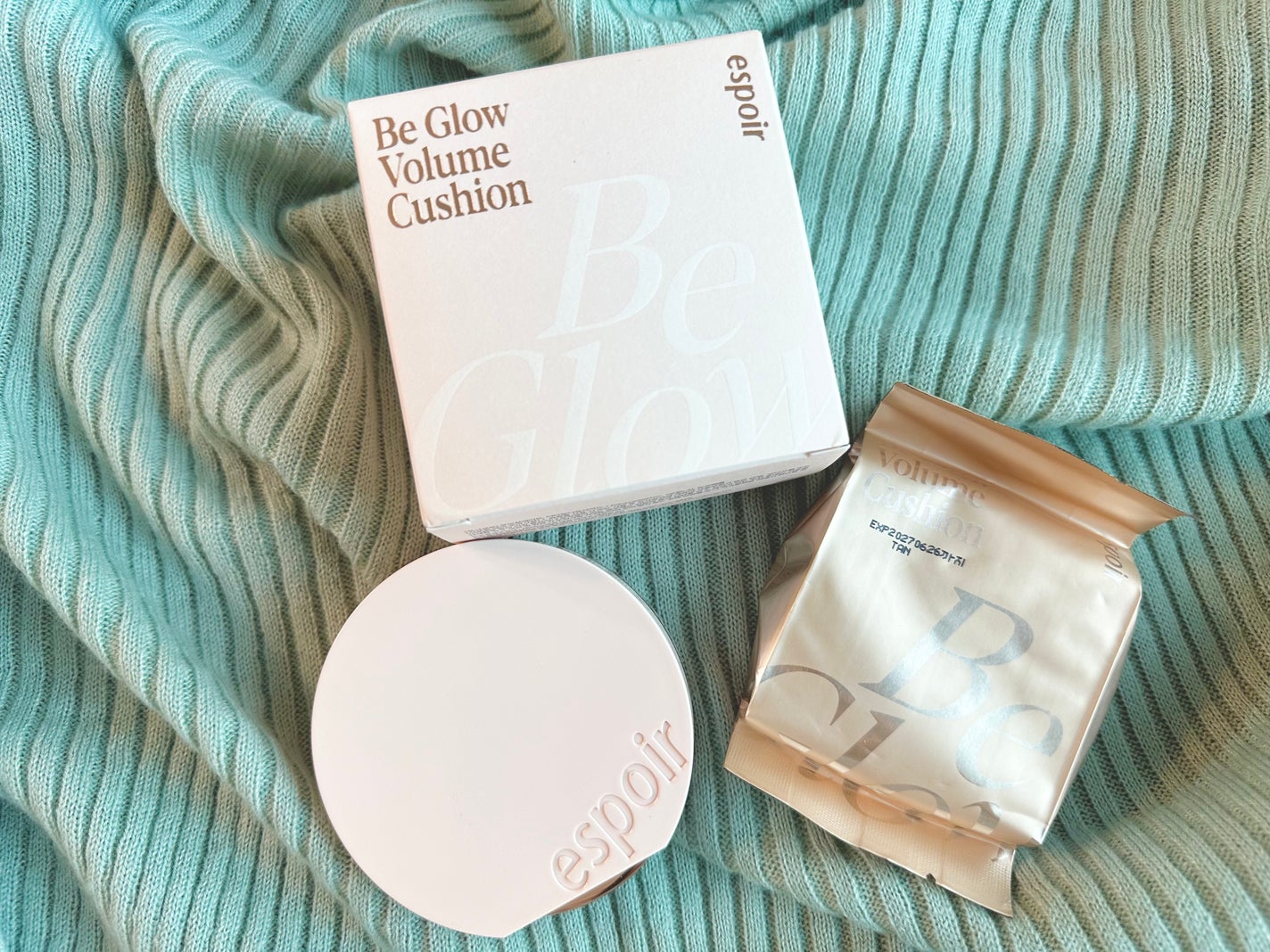 エスポア ビーグロー ボリュームクッション/espoir/クッションファンデーションを使ったクチコミ(1枚目)