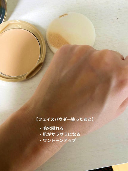 【旧品】マシュマロフィニッシュパウダー/キャンメイク/プレストパウダーを使ったクチコミ(5枚目)