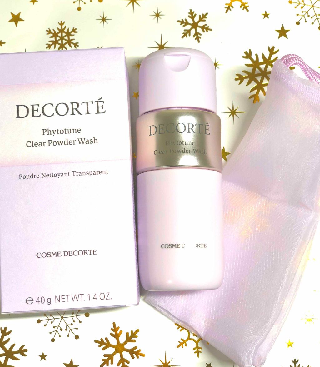 フィトチューン クリア パウダーウォッシュ/DECORTÉ/洗顔パウダーを使ったクチコミ(1枚目)