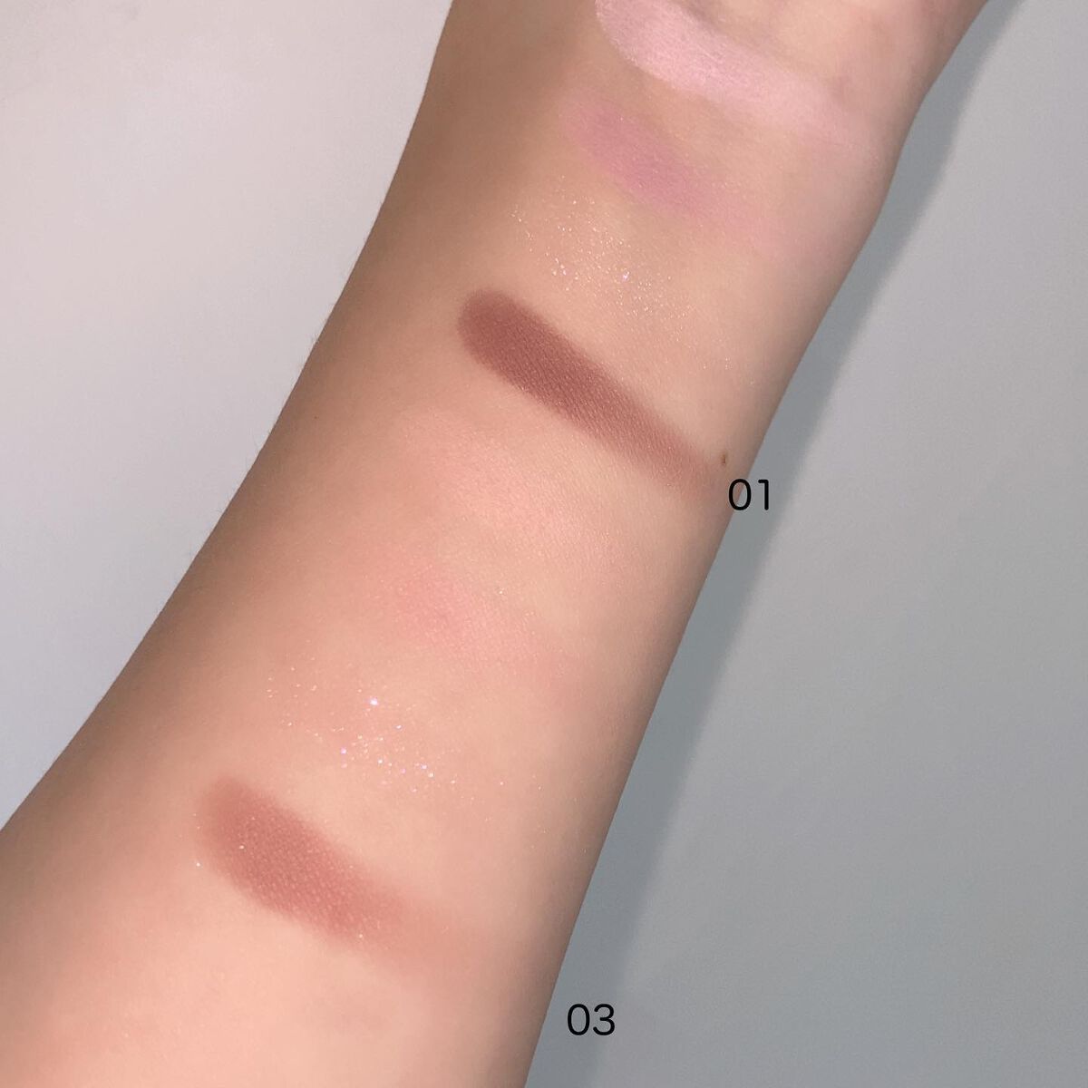 ベターザンアイズ ミルクシリーズ/rom&nd/アイシャドウパレットを使ったクチコミ（2枚目）