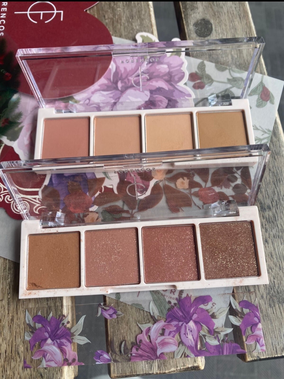 ヴィンテージフラワーガーデンセット/フォレンコス/メイクアップキットを使ったクチコミ(2枚目)