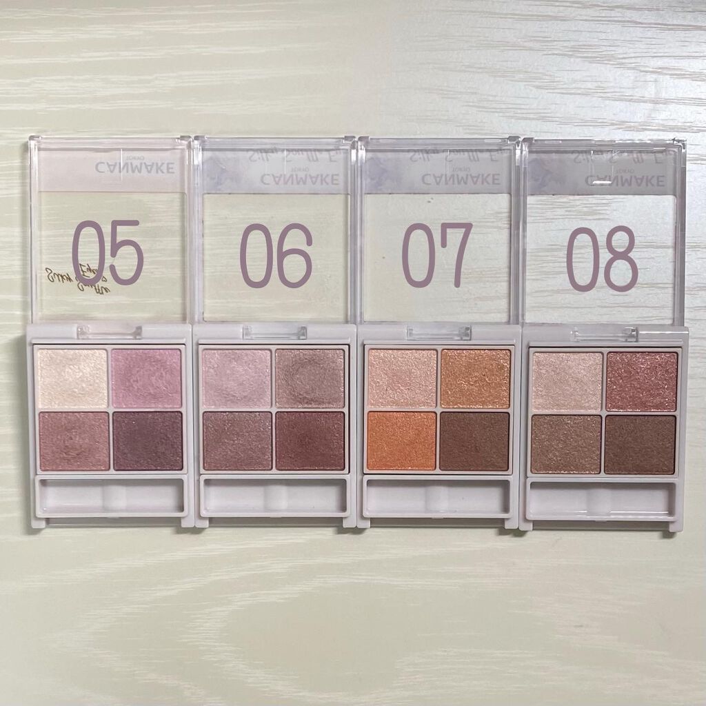 シルキースフレアイズ/キャンメイク/アイシャドウパレットを使ったクチコミ（3枚目）