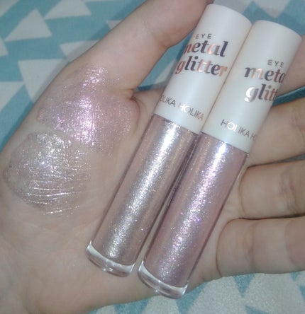アイメタルグリッター/HOLIKA HOLIKA/グリッターを使ったクチコミ(1枚目)