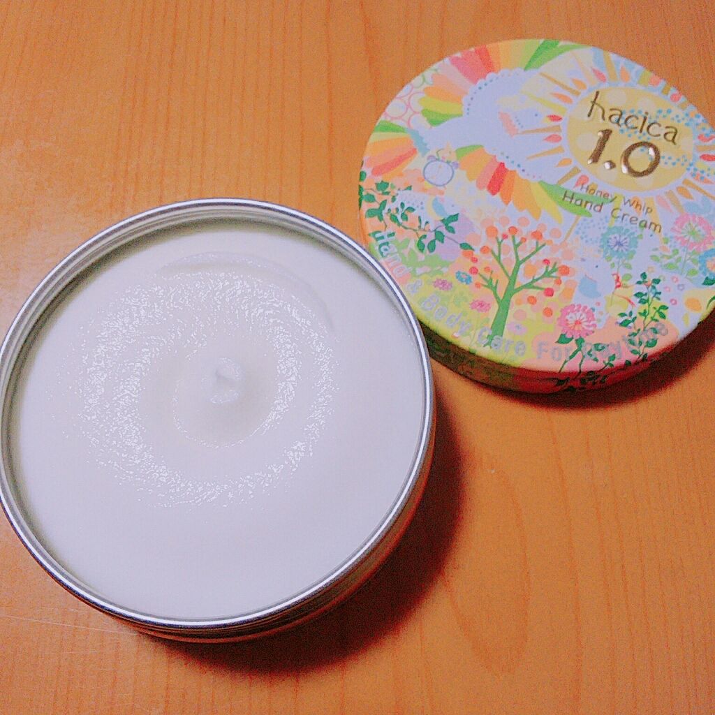 ハニーホイップ ハンドクリーム 1.0/hacica/ハンドクリームを使ったクチコミ(2枚目)