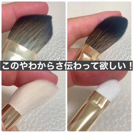 okhee ベースアイシャドウブラシ NUN01/SOOA DOR/メイクブラシを使ったクチコミ(4枚目)