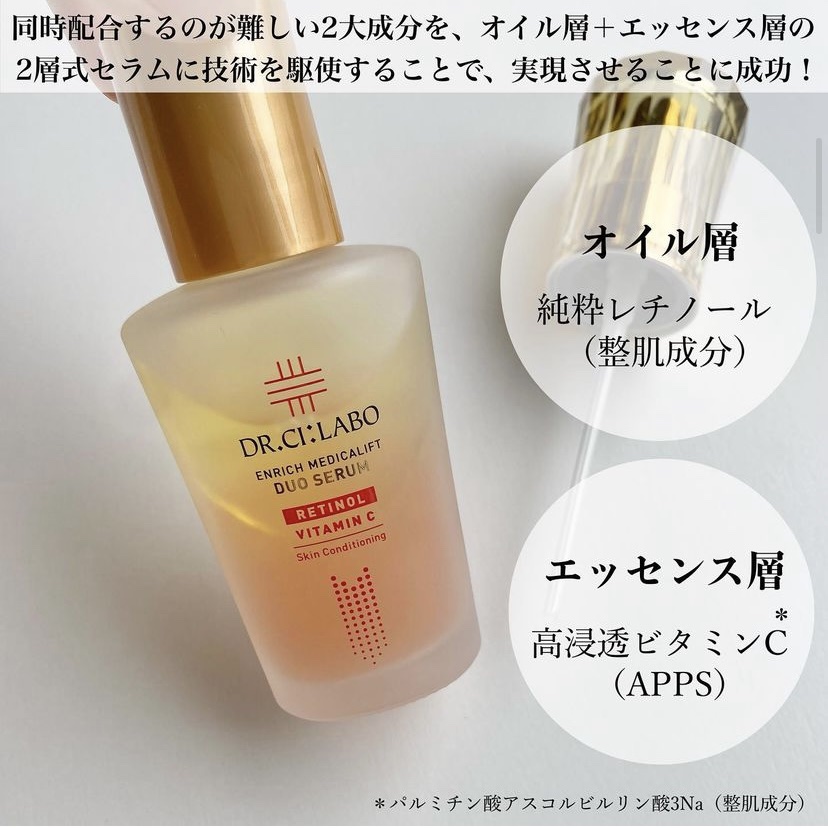 エンリッチ メディカリフト デュオセラム/ドクターシーラボⓇ/美容液を使ったクチコミ（2枚目）