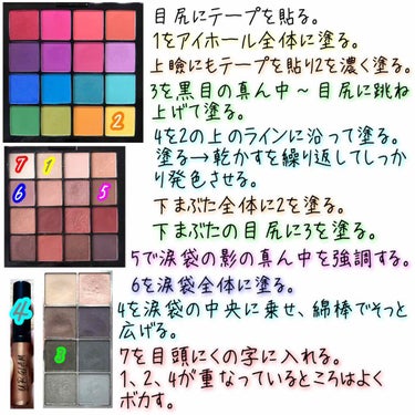 UT シャドウ パレット/NYX Professional Makeup/アイシャドウパレットを使ったクチコミ（2枚目）