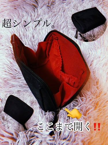 BELL MAKEUP POUCH コンパクトサイズ化粧ポーチ /ithinkso/化粧ポーチを使ったクチコミ（2枚目）