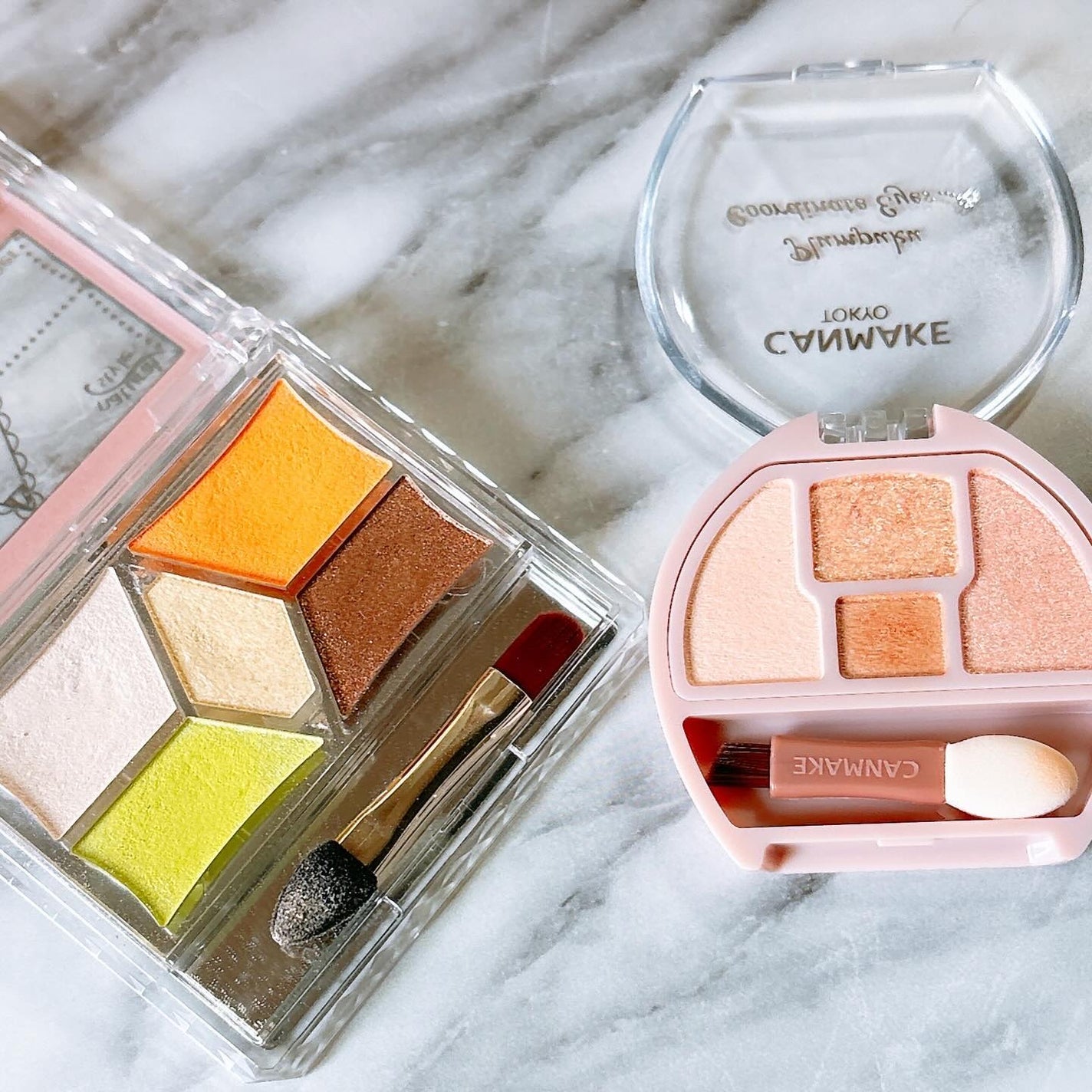 パーフェクトスタイリストアイズ/キャンメイク/アイシャドウパレットを使ったクチコミ(4枚目)