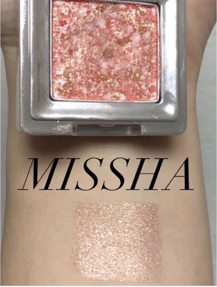 グリッタープリズム シャドウ GPK02/MISSHA/グリッターを使ったクチコミ（1枚目）