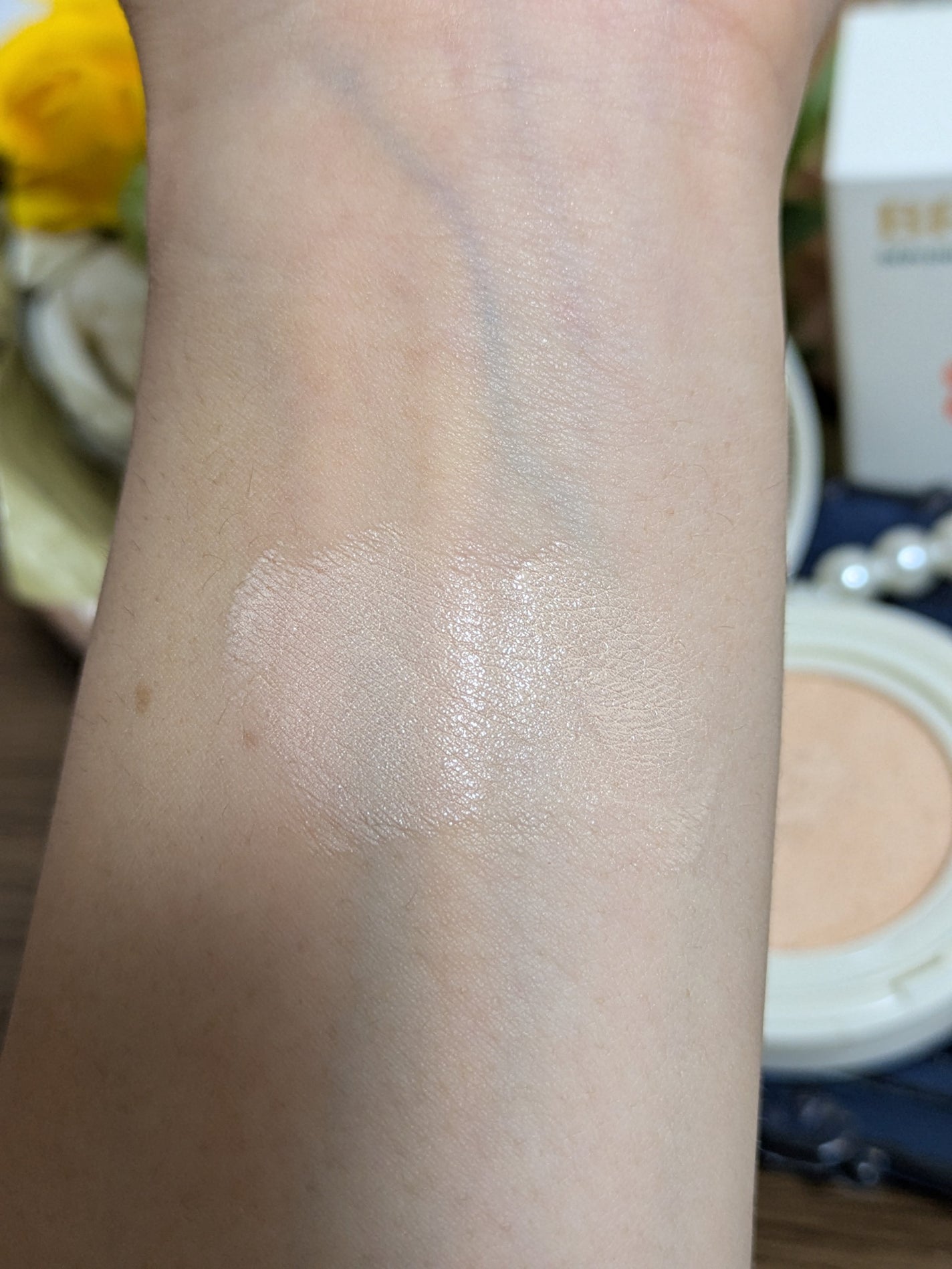 スキンエンハンサー コンパクトクッション(グロー)/BROOKESIA/クッションファンデーションを使ったクチコミ(5枚目)