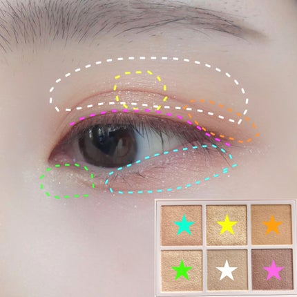 オーラクリエイション/BLEND BERRY/アイシャドウパレットを使ったクチコミ(7枚目)