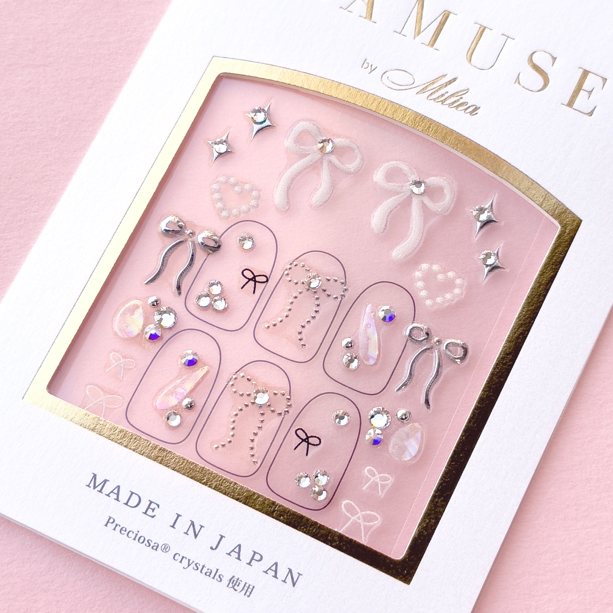 LAMUSE　ラミューズ　ネイルシール/ビー・エヌ/ネイルシールを使ったクチコミ（2枚目）