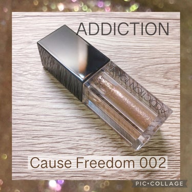 ザ リキッド アイシャドウ　ウルトラスパークル 002 'Cause Freedom/ADDICTION/リキッドアイシャドウを使ったクチコミ（1枚目）