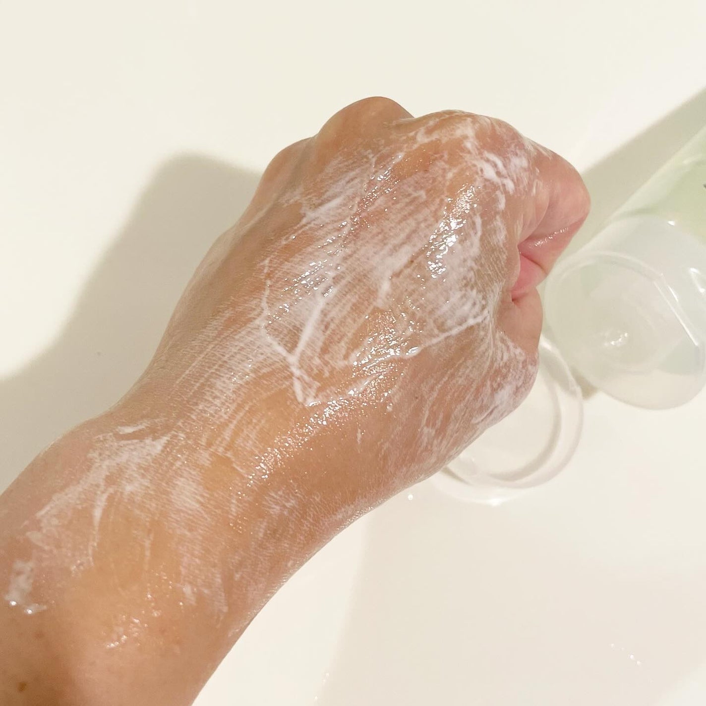 クリーミービネガーフェミニンウォッシュ/suiskin/ボディソープを使ったクチコミ(4枚目)