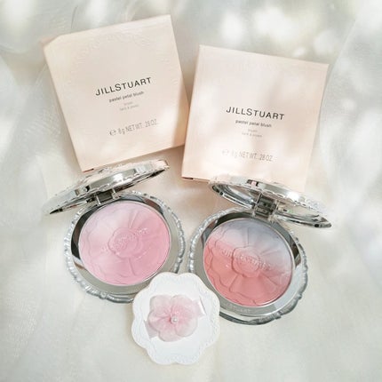 ジルスチュアート パステルペタル ブラッシュ/JILL STUART/パウダーチークを使ったクチコミ(1枚目)
