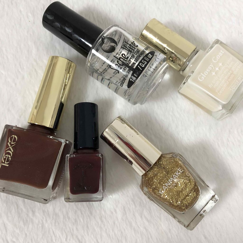 グロッシーコート/スキューズミー/オールインワンネイルを使ったクチコミ（2枚目）