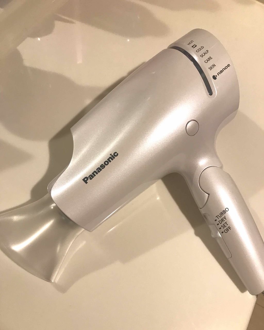 ヘアードライヤー ナノケア/Panasonic/ドライヤーを使ったクチコミ(1枚目)