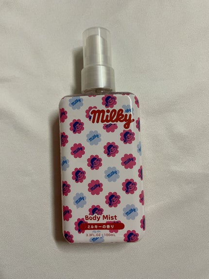 アクアシャボン×ペコちゃん ミルキーの香り ボディミスト/アクアシャボン/香水(その他)を使ったクチコミ(2枚目)