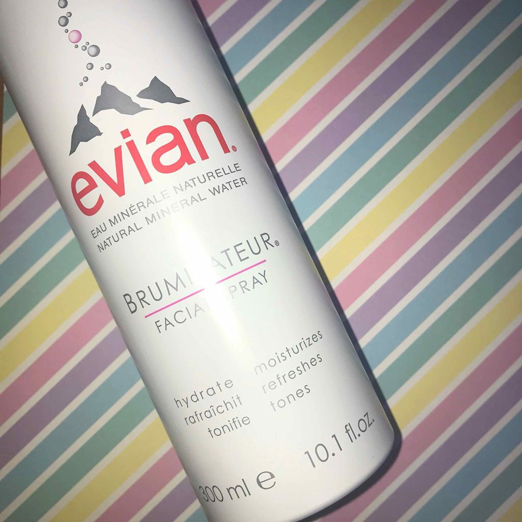 フェイシャルスプレー/エビアン/ミスト状化粧水を使ったクチコミ(1枚目)