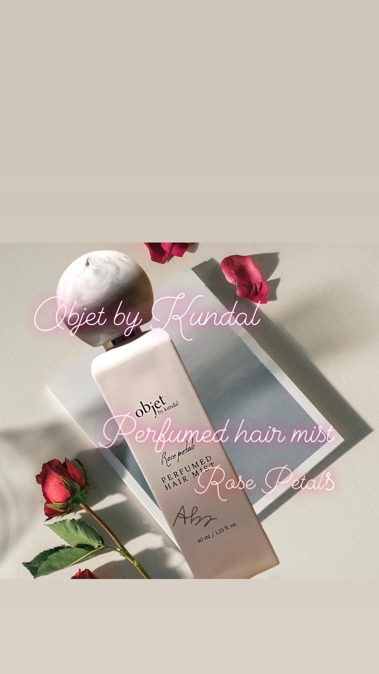 パフュームドヘアミスト ローズペタル/objet by kundal/ヘアミストを使ったクチコミ(1枚目)