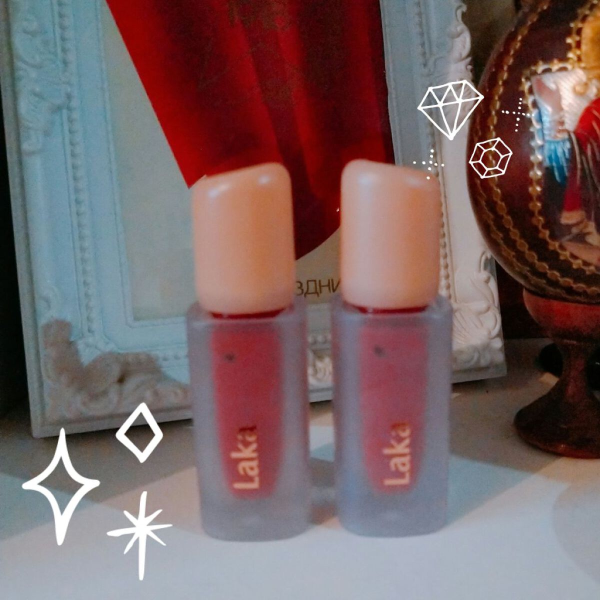 フルーティーグラムティント/Laka/リップティントを使ったクチコミ（1枚目）