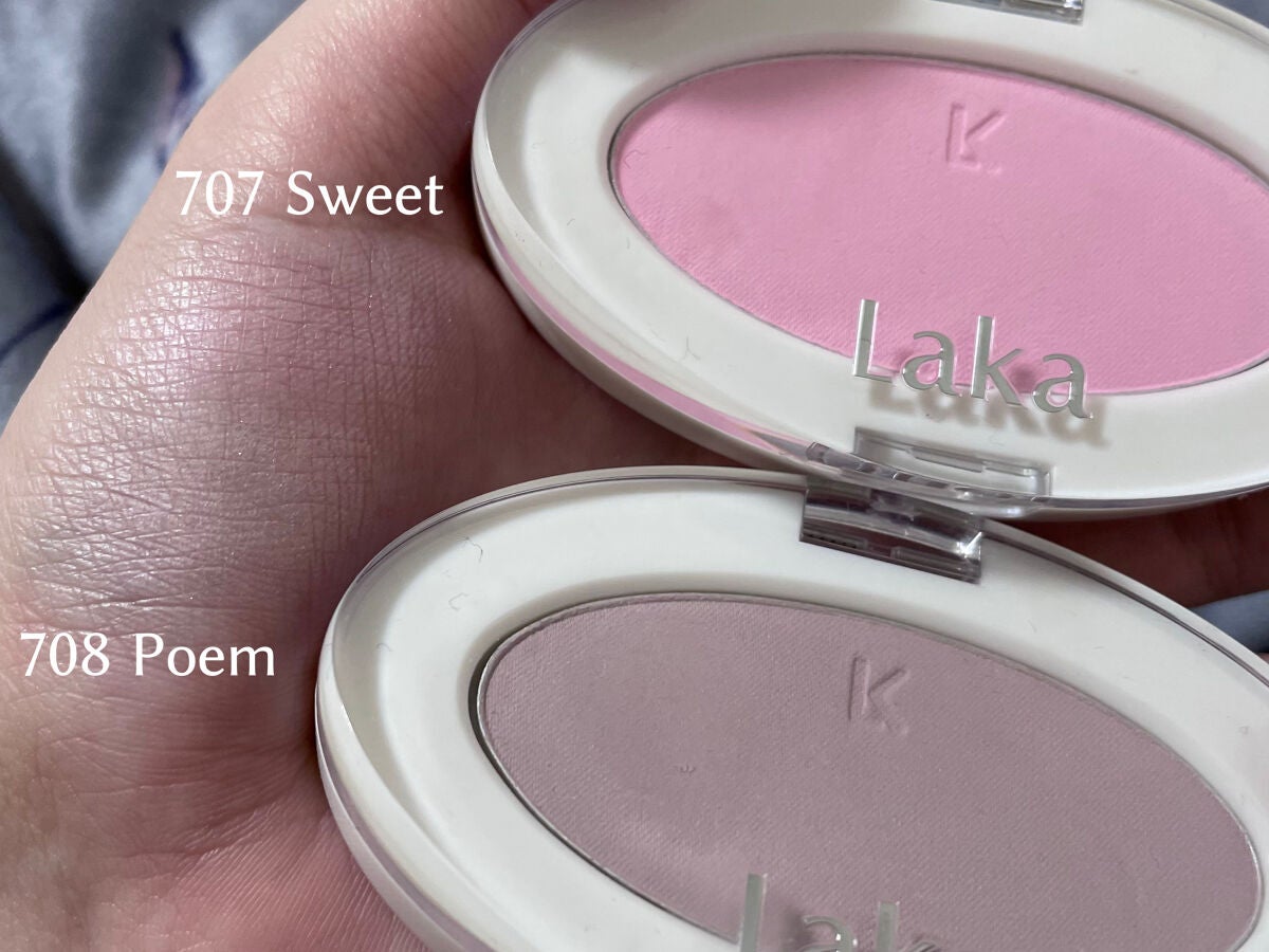 ラブシルクブラッシュ/Laka/パウダーチークを使ったクチコミ(3枚目)