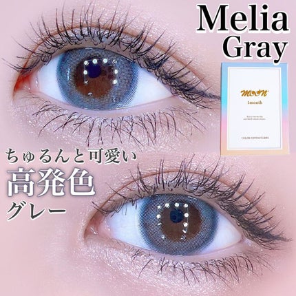 Melia gray/MooN/カラーコンタクトレンズを使ったクチコミ(1枚目)