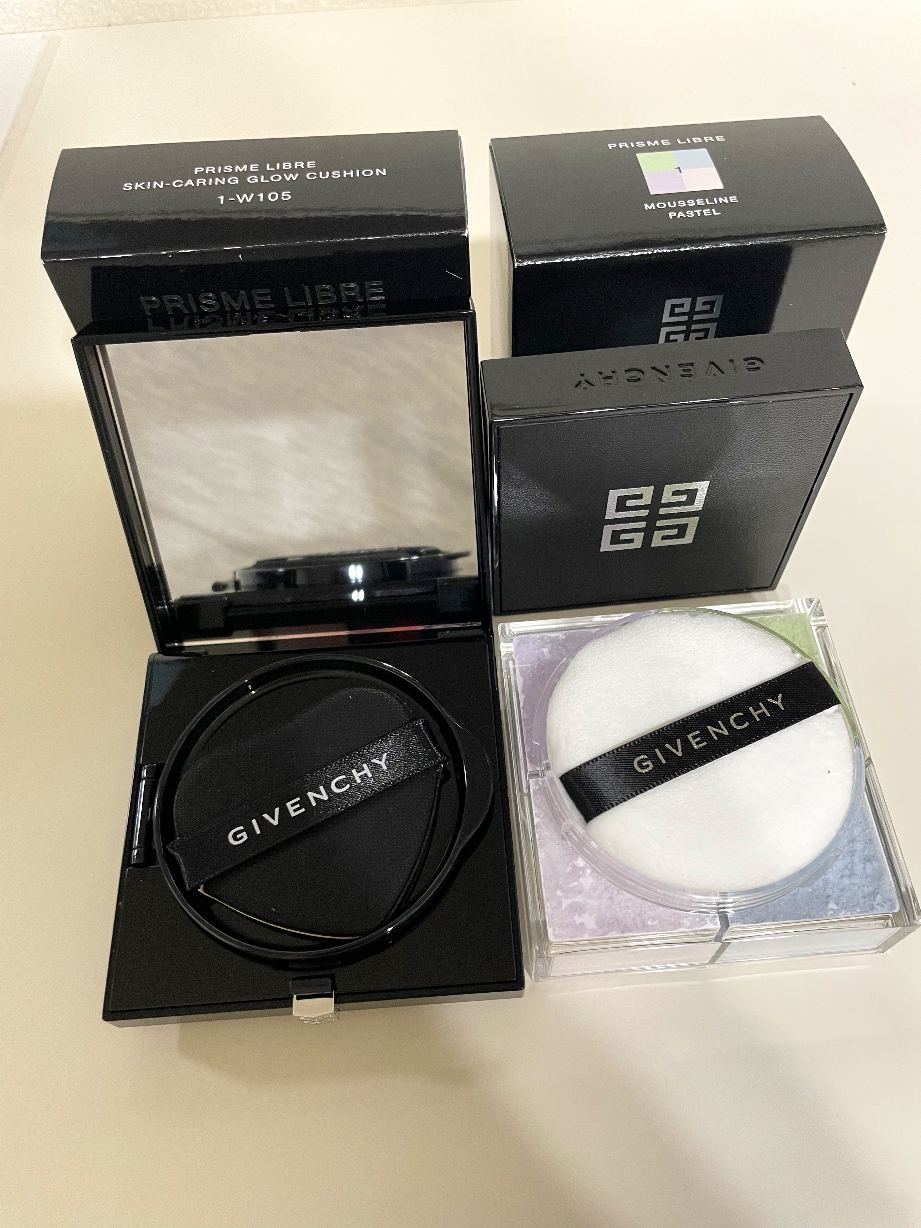 プリズム・リーブル・スキンケアリング・グロウ・クッション/GIVENCHY/クッションファンデーションを使ったクチコミ（2枚目）